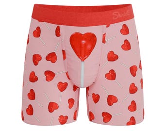 The Suckered In | Heart Lollipop Ball Hammock® Pouch Underwear