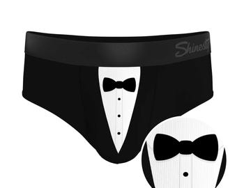 The 009 | Black Tuxedo Ball Hammock® Pouch Underwear Briefs