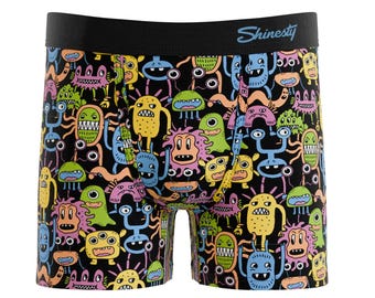 The Under The Bed | Colorful Monsters Boy's Boxer Briefs