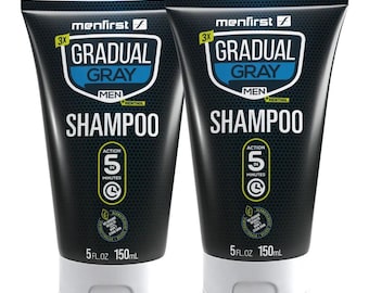 Dresses Menfirst Gray Darkening Shampoo Men's Hair 3-in-1 Cleans + Darkens