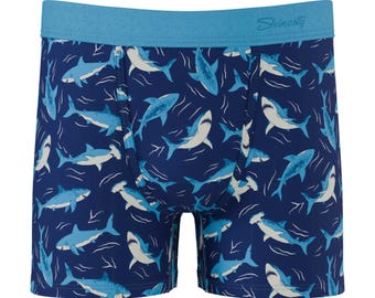The Shark Lark | Shark Boy's Boxer Briefs