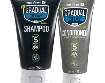 Menfirst Gradual Gray 3In1 Shampoo Conditioner 2 Pack