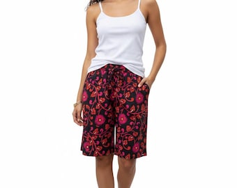 Ankara Shorts Afrikanischer Druck Frauen Lässige Sommer Shorts