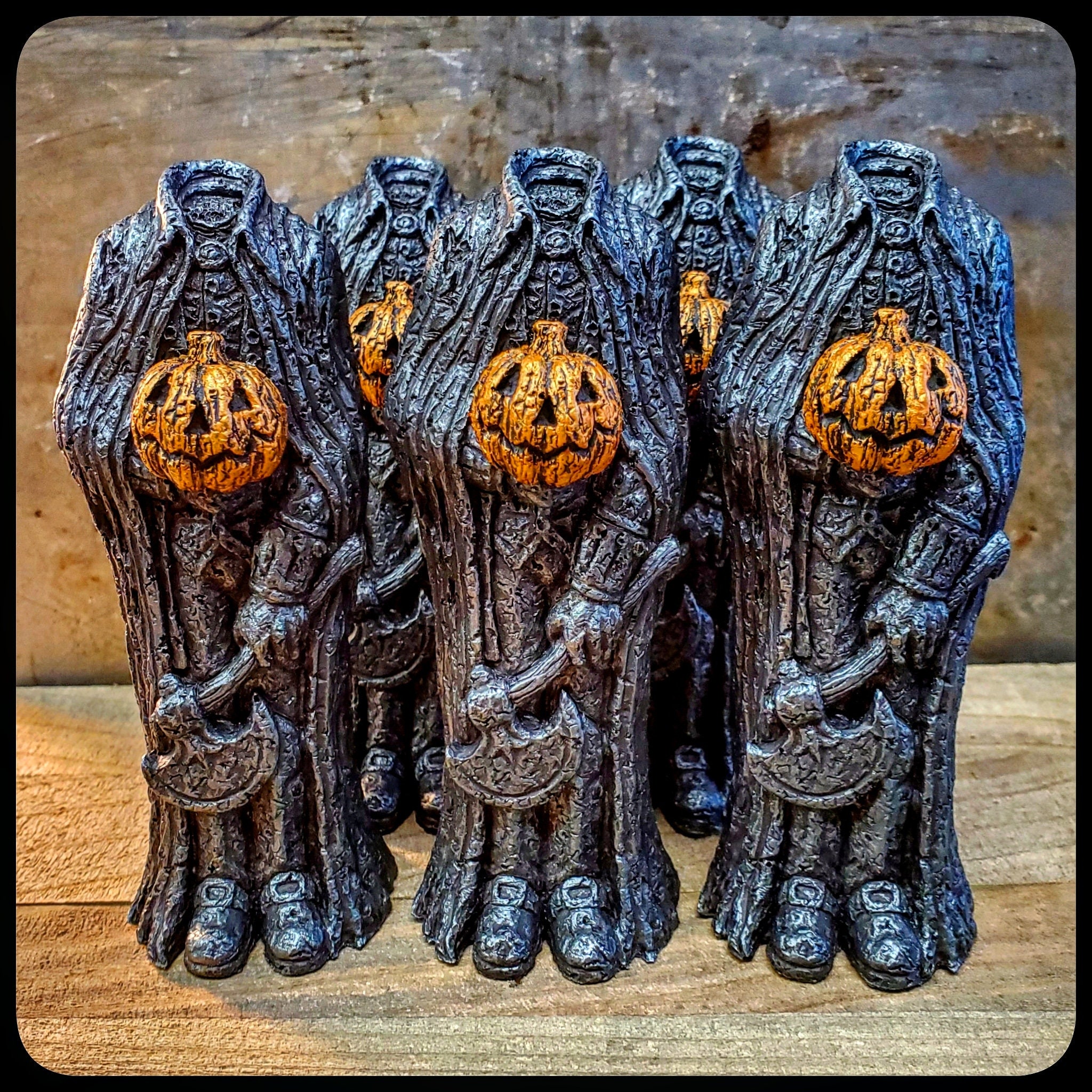 超レア ヘッドレスホースマン ポップコーンバケット ハロウィン 首なし騎士 首なし騎士像 - Etsy 日本