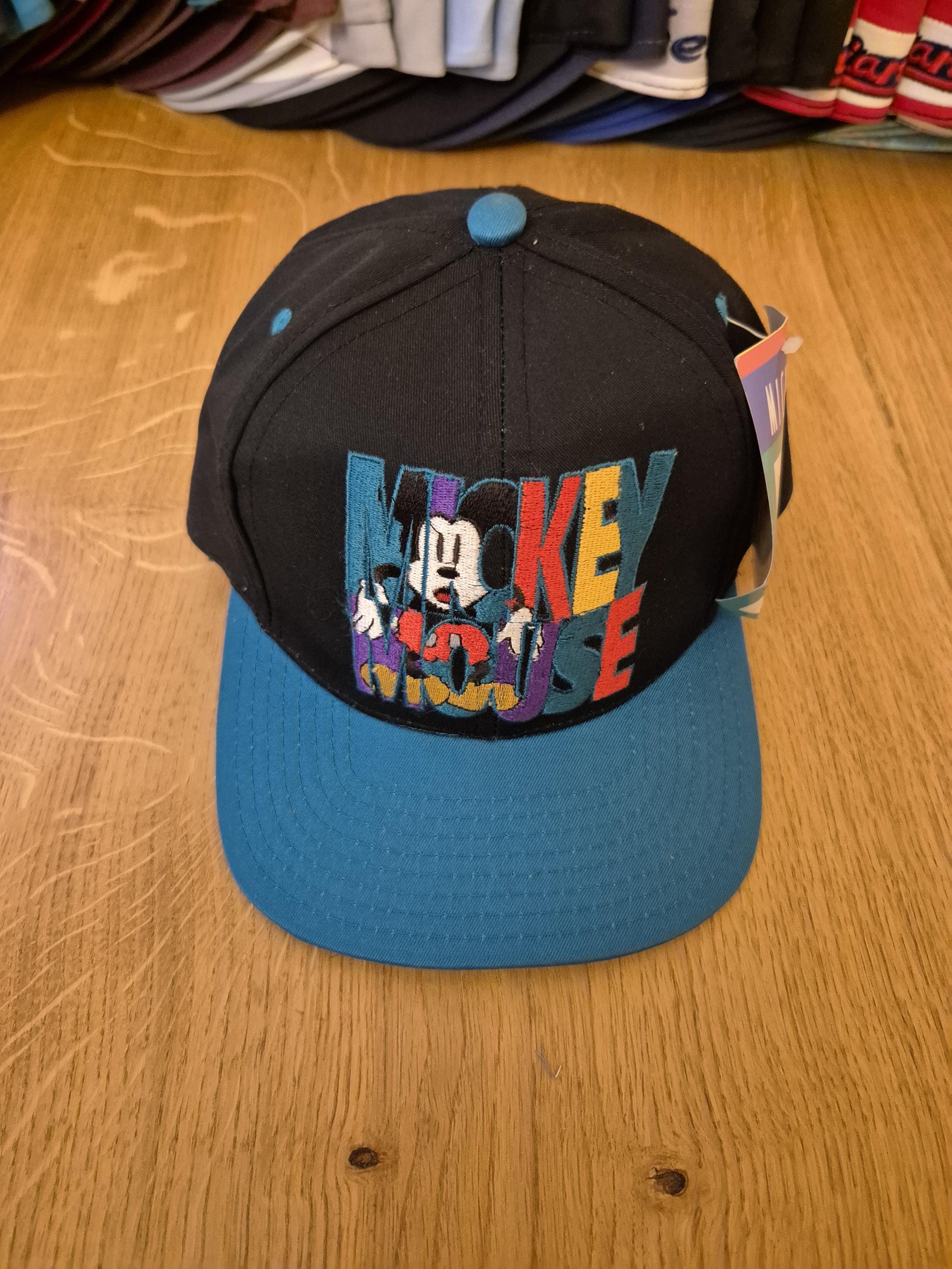 MICKEY.INC キャップ　DISNEY 　セット　80s~90s　　Y2K Vintage Mickey Mouse Sport Baseball Cap – 90s Disney Snapback