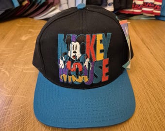 MICKEY.INC キャップ　DISNEY 　セット　80s~90s　　Y2K Vintage Mickey Mouse Sport Baseball Cap – 90s Disney Snapback