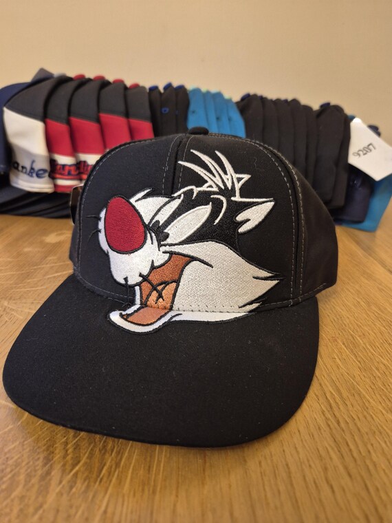 Vintage Sylvester Cat Baseball Cap – 90s Looney Tunes  display picture 3