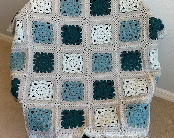 PDF Crochet Pattern Willow Square Blanket