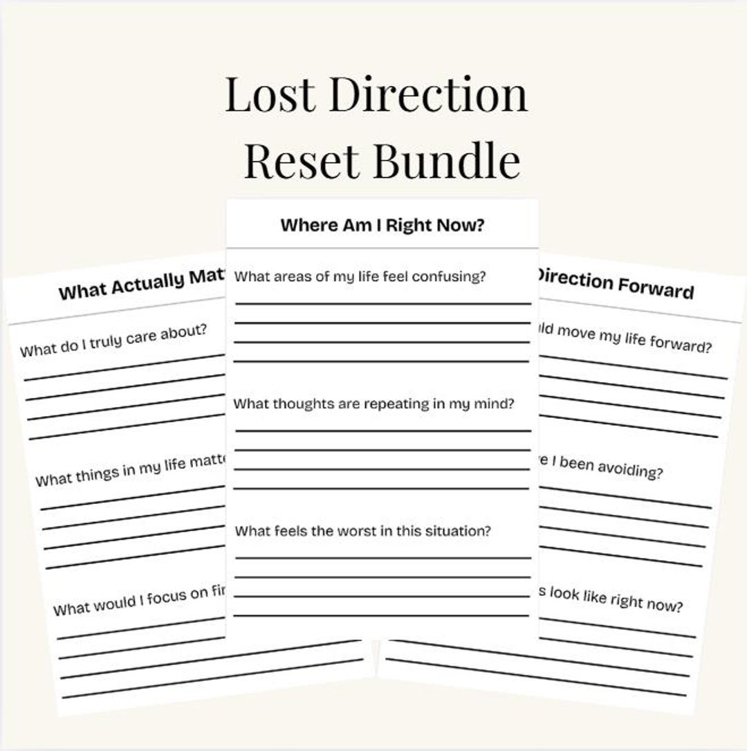 Lost Direction Design Lost Direction Reset Bundle - Etsy
