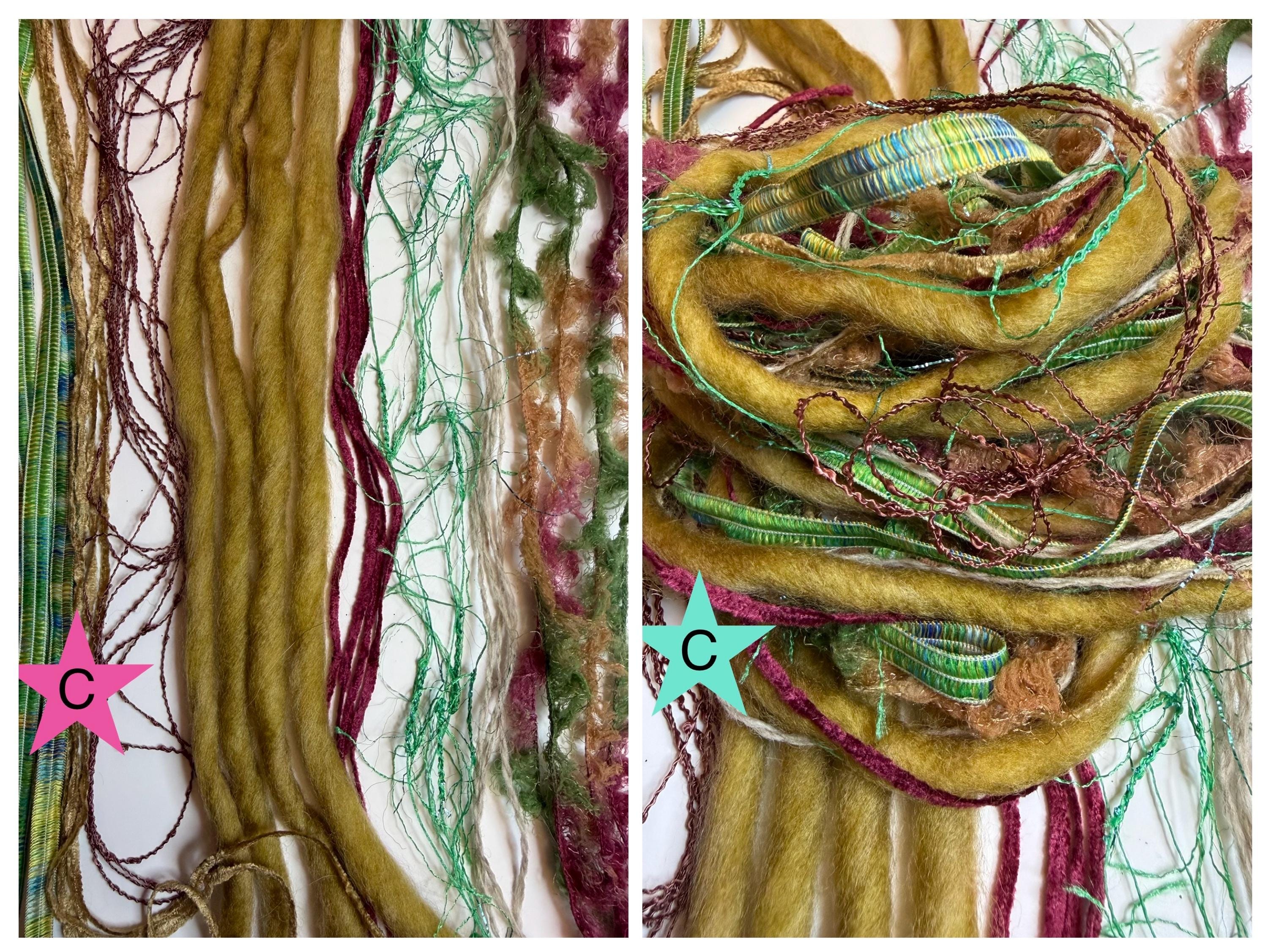 Fun & Happy Novelty Ribbon Yarns - Etsy