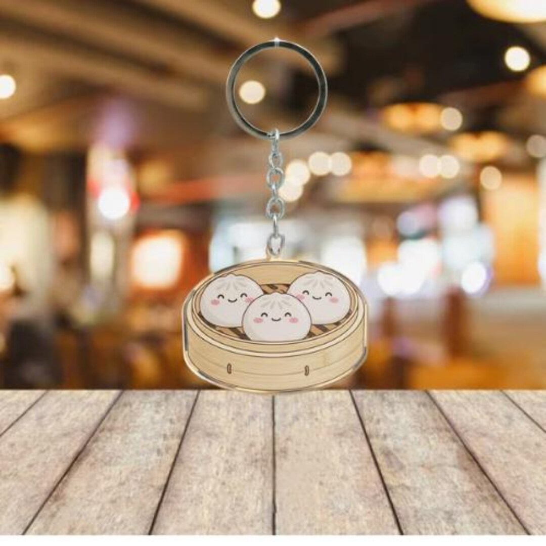 Keychainkawaii Dim Sum Steamer Christmas Ornament, Foodie Gift - Etsy
