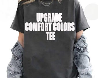 Upgrade comfort-gekleurd T-shirt