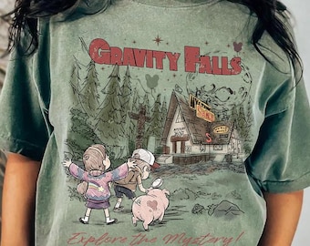 Disney Channel Gravity Falls Mystery Shack National Park T-Shirt, Dipper and Marble Shirt, Disneyland Family Trip Matching Shirt, WDW Shirt