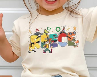 Custom Name A Goofy Movie Character Theme Disney T-Shirt, Magic Kingdom Birthday Girl Gift, Powerline World Tour Shirt, Max and Roxanne Tee