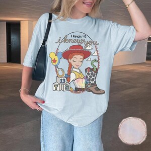 Toy Story 5 I knew it I knew you Jessie cowgirl T-Shirt, You've Got A Friend In me Shirt, Disneyland Toy Story Land Family Matching Shirt image 5