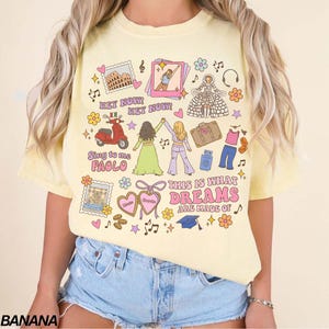 Disney Channel Film Lizzie McGuire Retro T-Shirt, Disneyland Familie Passendes Shirt, Disney Nostalgie ist, was Träume aus Shirt gemacht werden Bild 5