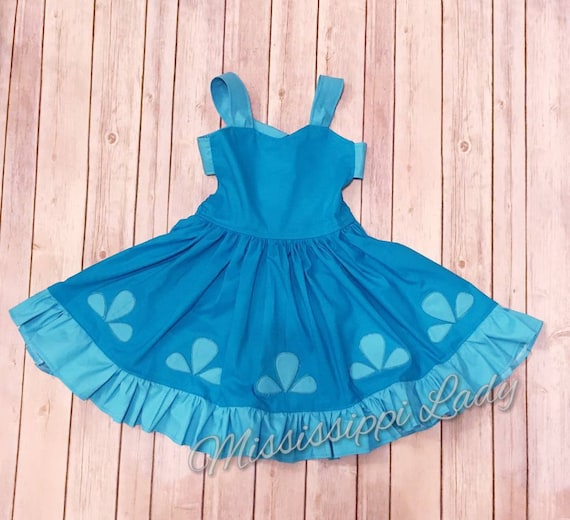 Princess top poppy dress