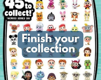 Disney Doorables série 6 | Choisissez votre personnage | Figurines rares et communes | Complétez votre collection | Mini jouets Disney