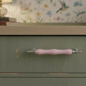 Handgefertigter Porzellanschrank Knauf Antiker Gold Schubladengriff Luxus Küchen & Badezimmer Hardware Vintage Elegante Wohnkultur