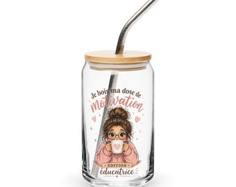 Verre pour éducatrice