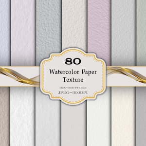 Watercolor Paper Texture JPG, Sketch Paper Background, Handmade Paper Texture, Digital Canvas Texture, Commercial Use, Digital Download