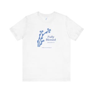 T-shirt met volledig gezegende Schrift | Christelijk T-shirt | Cadeau bijbeltekst