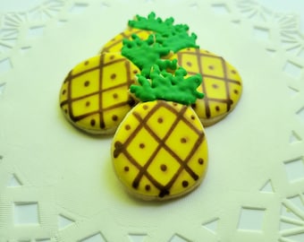 Mini Pineapple Fruit Cookies - 2 1/2 Dozen Cookies