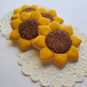 Mini Sunflower Cookies 2 Dozen image 2