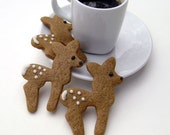 Gingerbread Deer Cookies  - 2 Dozen Cookies