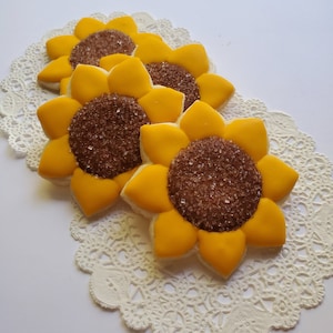 Mini Sunflower Cookies - 2 Dozen