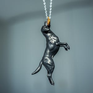 Hand-Painted Labrador Car Ornament – Personalized Dog Keychain