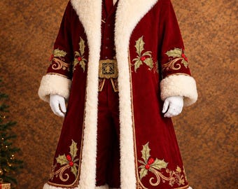 Custom Santa Outfit  Personalized North Pole Christmas Costume