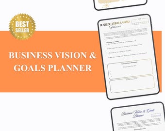 Business Vision Planner: Goal Setting and Strategy Workbook