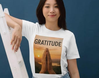 Conjunto de Impressões sobre Gratidão: Frases Inspiradoras para Casa (5 Pôsteres Digitais) - pdf png