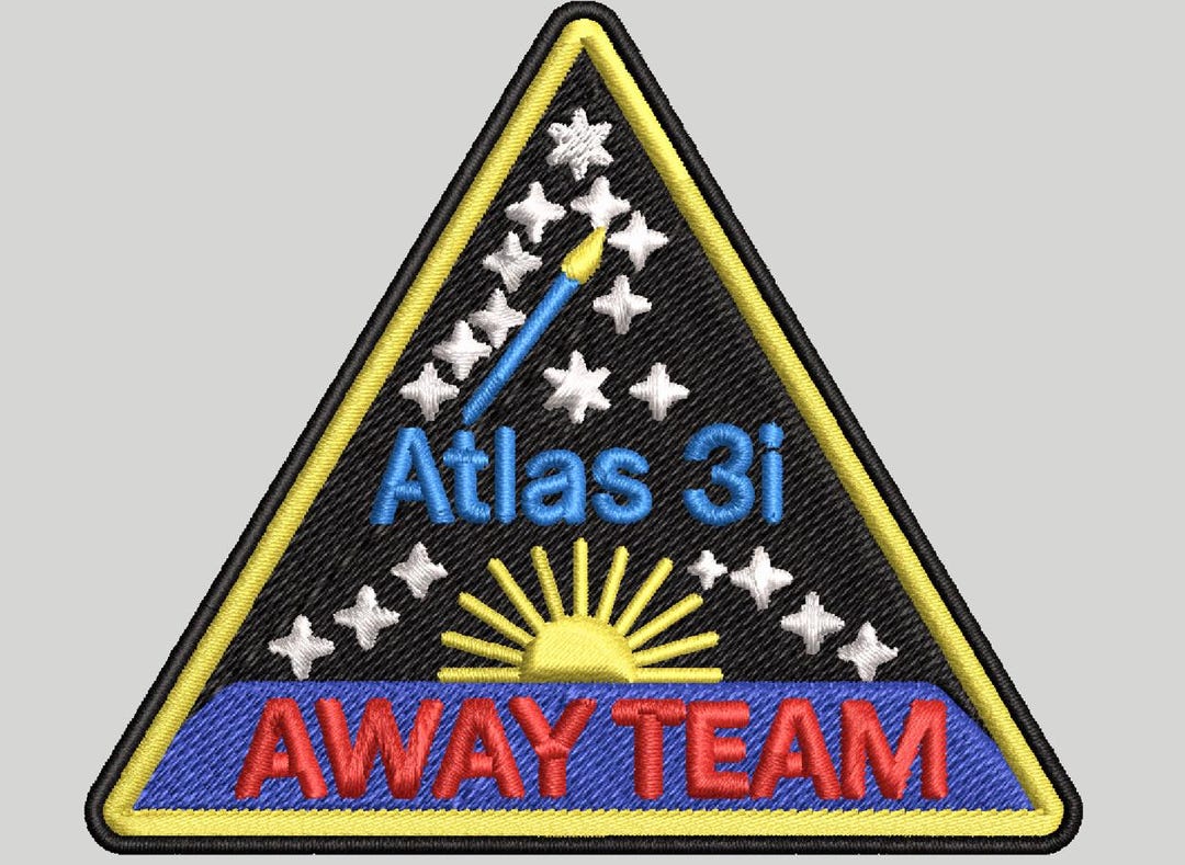 Atlas 3i Away Team Embroidered Patch (iron On) - Etsy