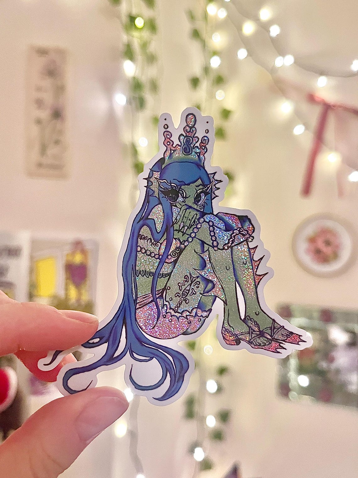 Fish Girl Fish Girl Sticker – Female Figure Water Mermaid Illustration - Etsy