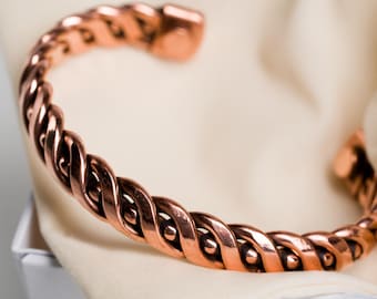 Agni Bandha – Miedziana Bransoletka Częstotliwości | Noszona Technologia dla Ochrony i Witalności