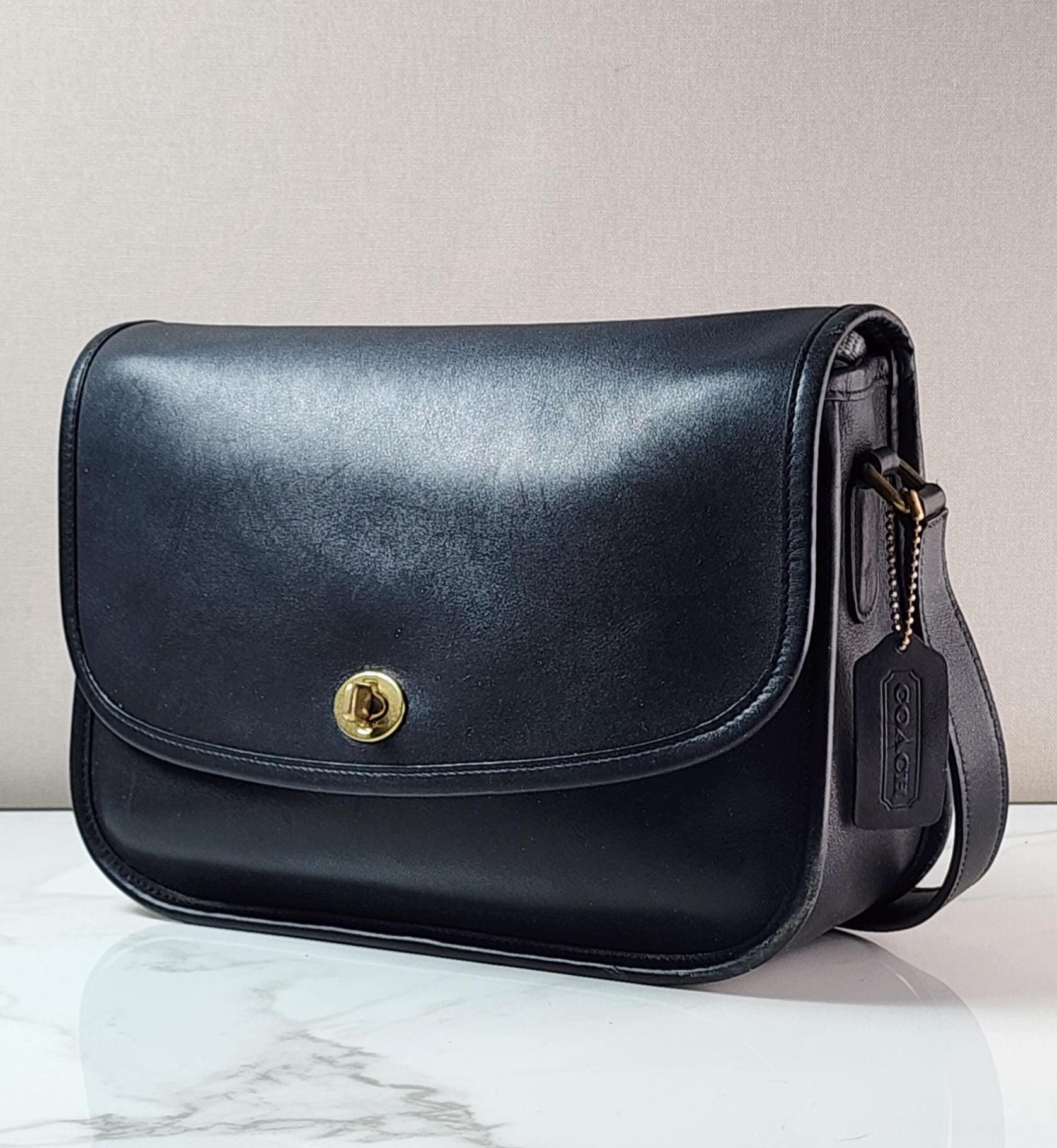 Vintage Coach Purse With Turnlock - Etsy