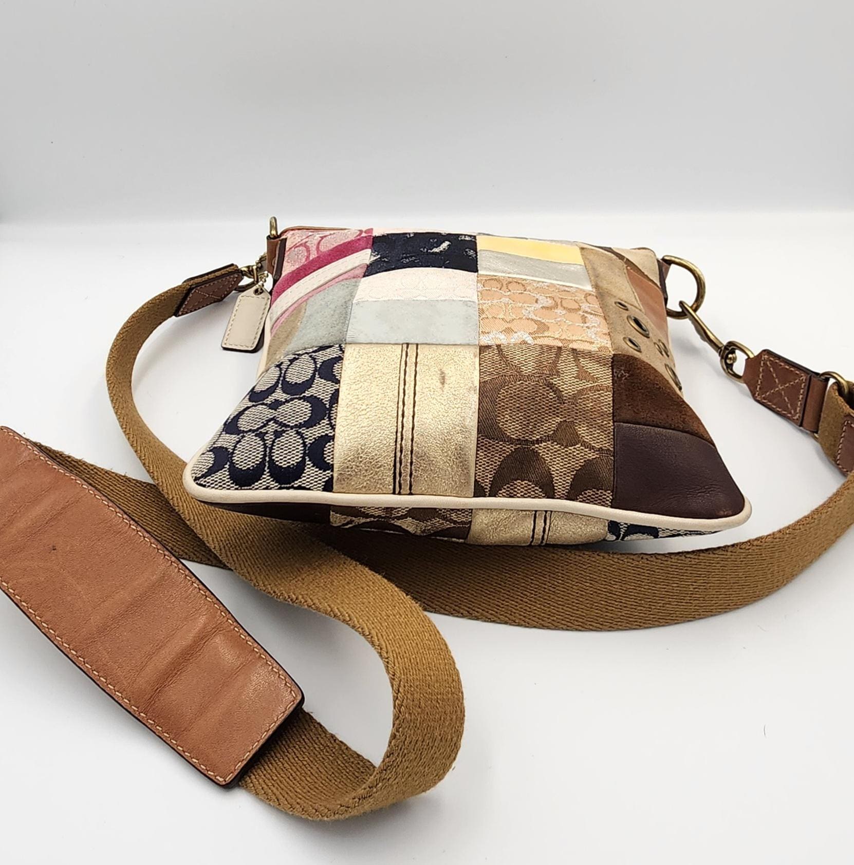 Patchwork Coach Bag - Etsy