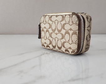 New Vintage COACH Chunky Case Cosmetic Multipurpose Utility Pouch