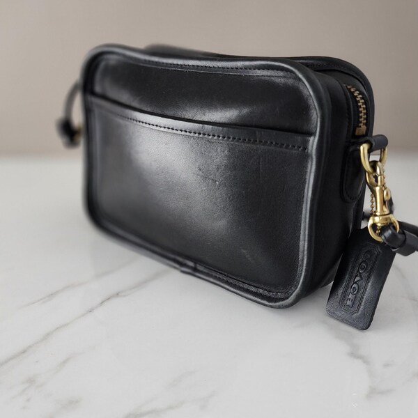 Vintage COACH ~ Carnival Bag No. 9925 in Black