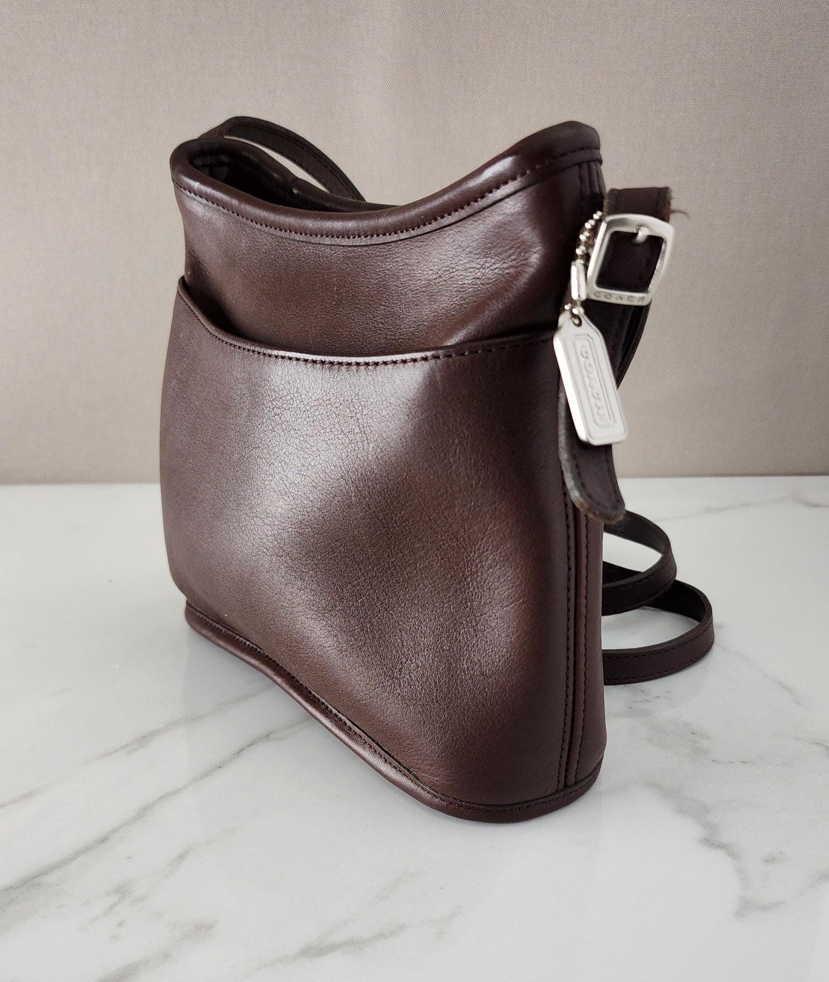 Vintage Coach Hobo Bag Brown - Etsy