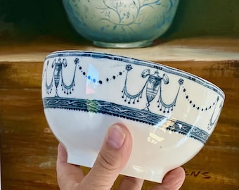Bol Minton du XIXe siècle - Motif Deva - Fabriqué en Angleterre