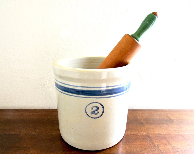 Vintage Wooden Rolling Pin Green Handles Vintage Rolling Pin Munising