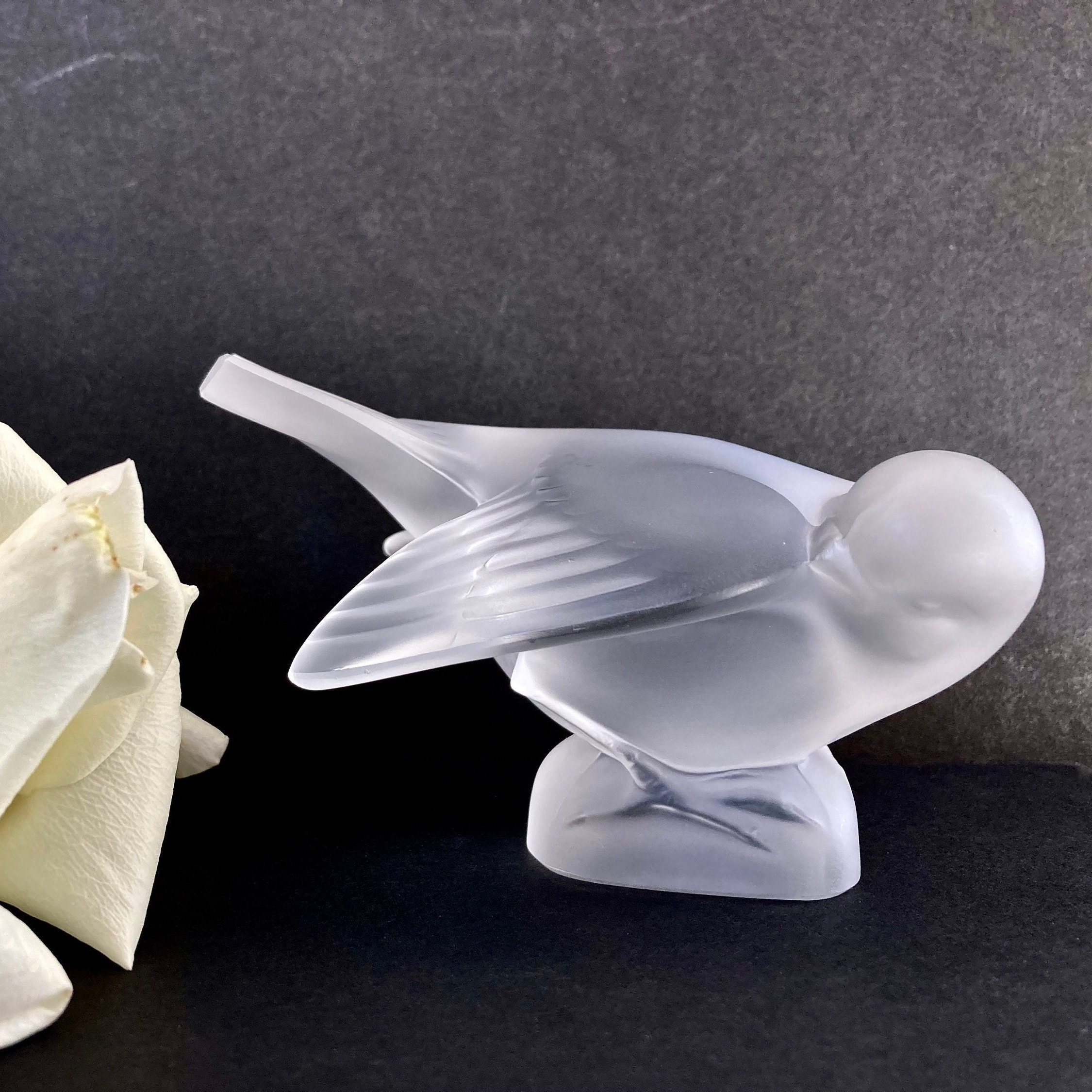 Lalique Crystal Bird - Etsy