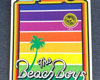 The Beach Boys Sun City South Africa Program 1981/82 - RARE