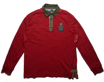 Polo Ralph Lauren Big Logo Rugby Long Sleeve Shirt