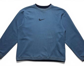 Sudadera vintage de los 90 con el logo central de Nike.
