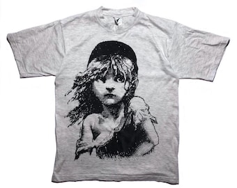 Camiseta Vintage Los Miserables 1986
