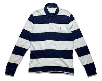 Camiseta de manga larga vintage Polo Ralph Lauren Rugby para mujer